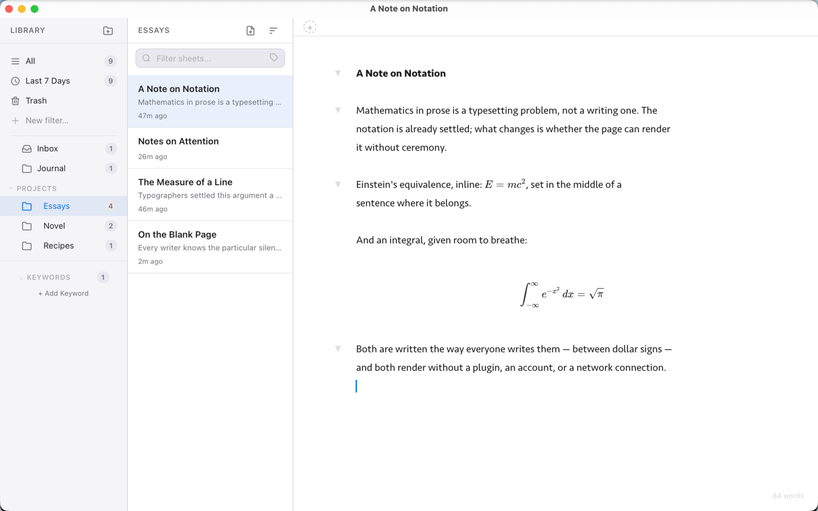 Kavya – A local-first writing app for people who think in Markdown